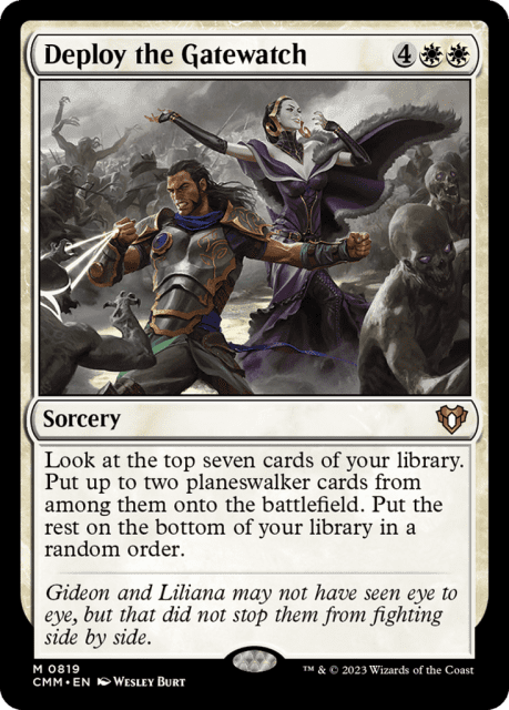 Deploy the Gatewatch (819) — Commander Masters