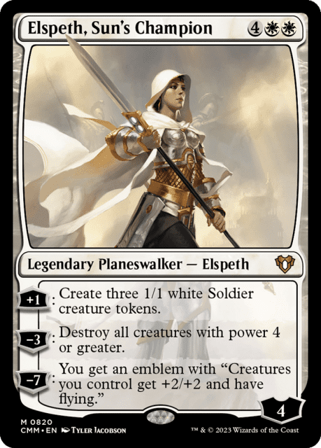 Elspeth, Sun's Champion (820) — Commander Masters