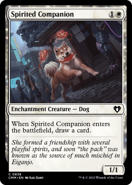 Spirited Companion (838) — Commander Masters