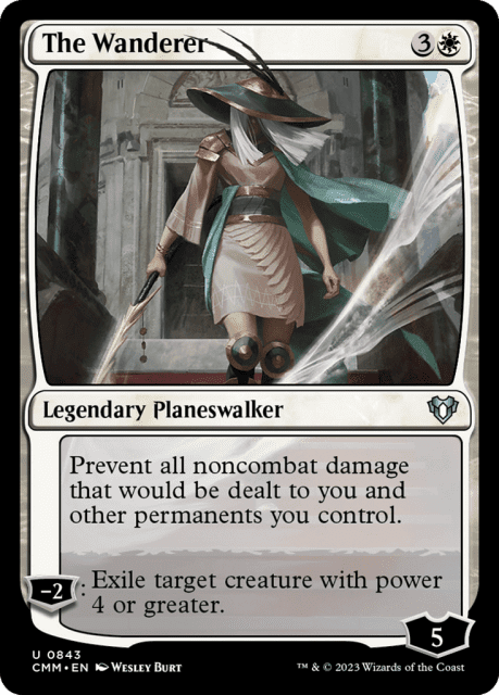 The Wanderer (843) — Commander Masters