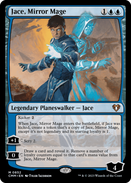 Jace, Mirror Mage (852) — Commander Masters