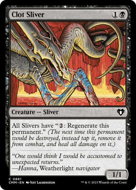 Clot Sliver (861) — Commander Masters
