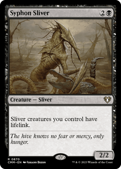 Syphon Sliver (870) — Commander Masters