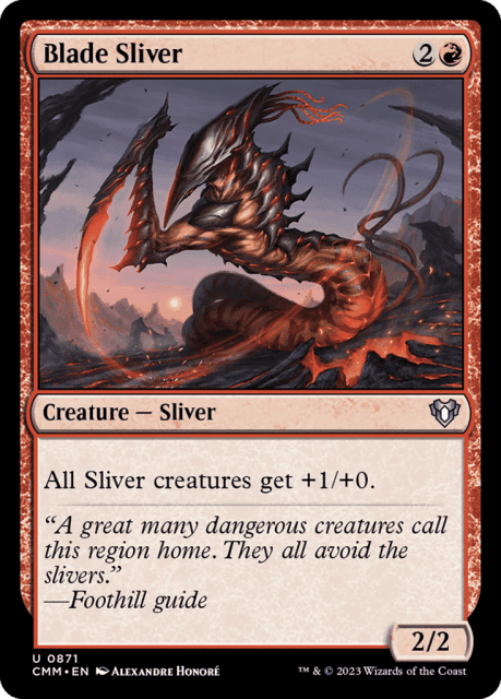 Blade Sliver (871) — Commander Masters