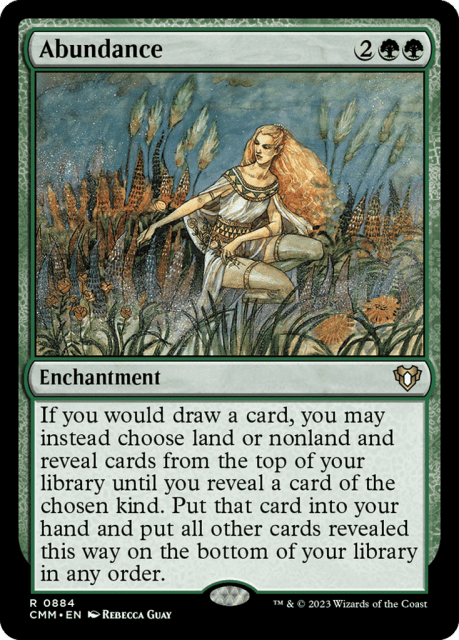 Abundance (884) — Commander Masters