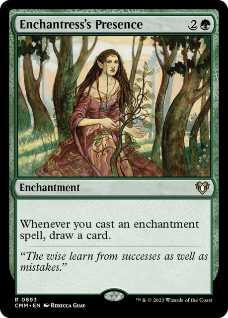 Enchantress's Presence (893) — Commander Masters