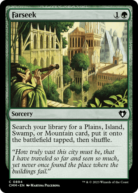 Farseek (894) — Commander Masters