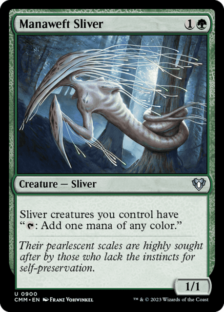 Manaweft Sliver (900) — Commander Masters