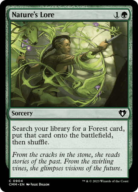Nature's Lore (904) — Commander Masters