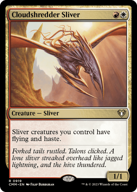 Cloudshredder Sliver (919) — Commander Masters