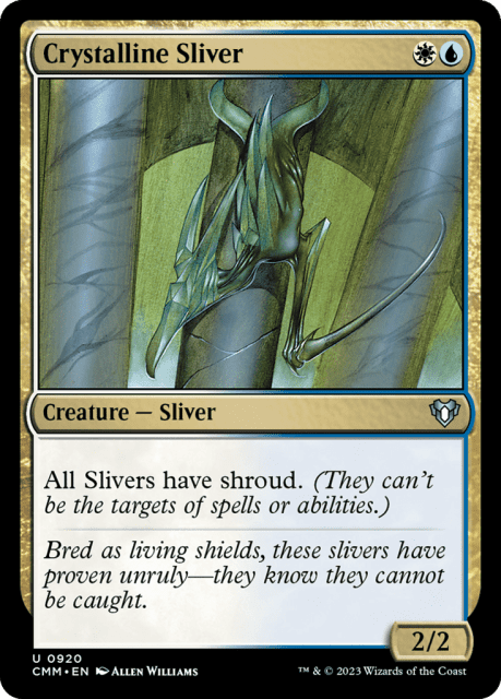 Crystalline Sliver (920) — Commander Masters