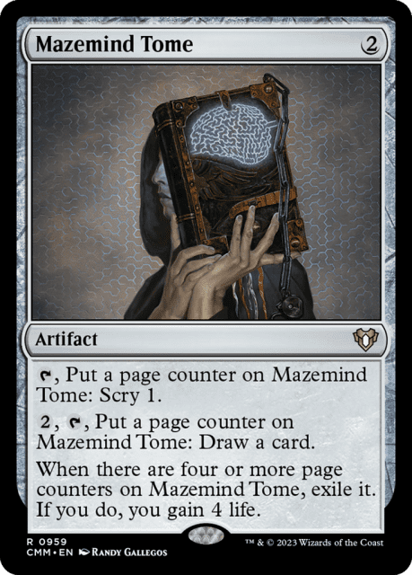Mazemind Tome (959) — Commander Masters