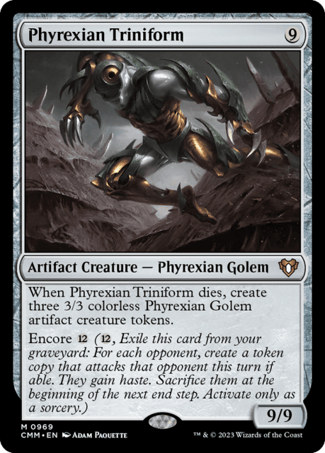 Phyrexian Triniform (969) — Commander Masters