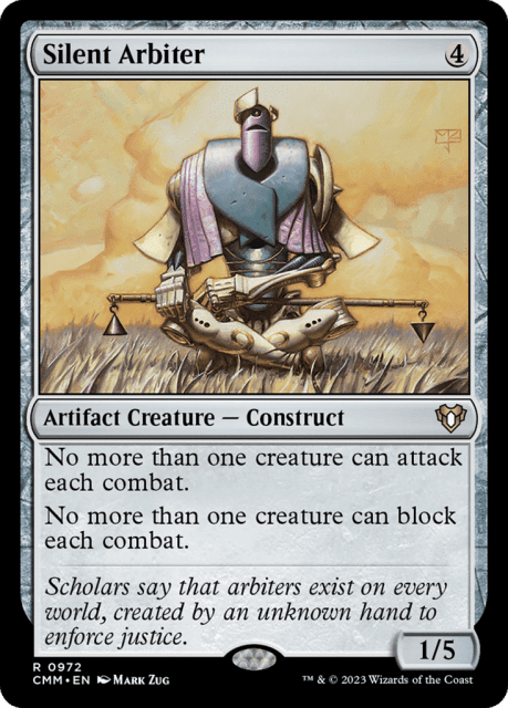 Silent Arbiter (972) — Commander Masters