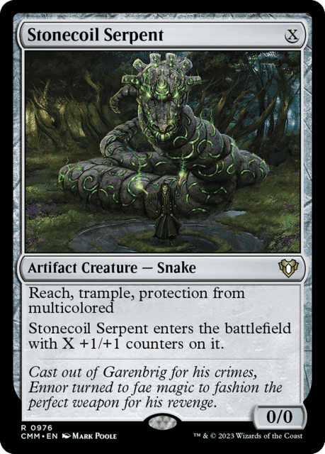 Stonecoil Serpent (976) — Commander Masters