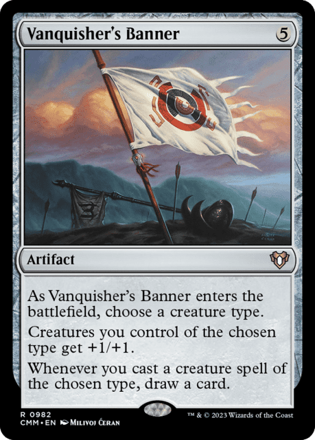 Vanquisher's Banner (982) — Commander Masters