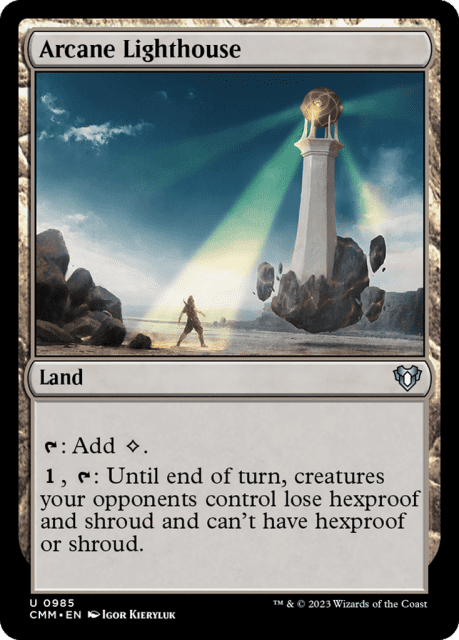 Arcane Lighthouse (985) — Commander Masters