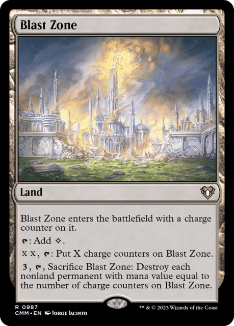 Blast Zone (987) — Commander Masters