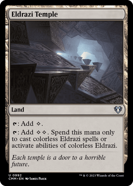 Eldrazi Temple (992) — Commander Masters