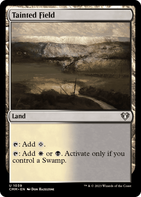 Tainted Field (1039) — Commander Masters