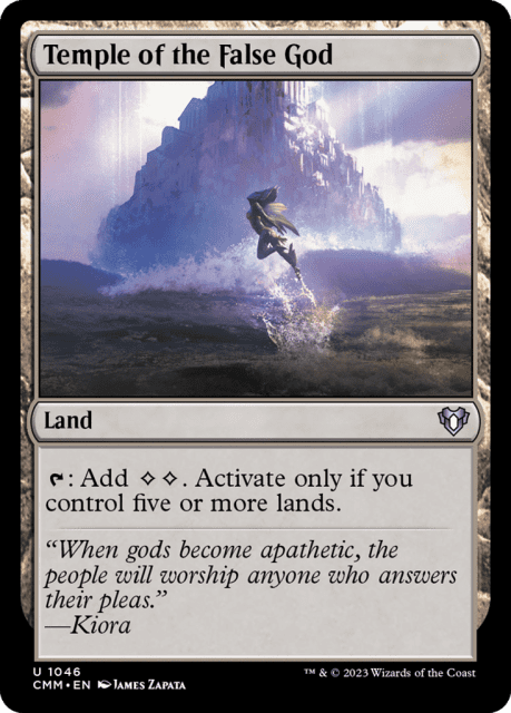 Temple of the False God (1046) — Commander Masters