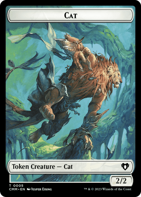 Cat (5) — Commander Masters