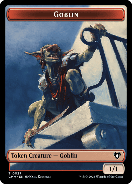 Goblin (27) — Commander Masters