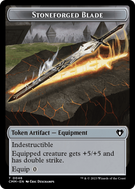 Stoneforged Blade (46) — Commander Masters
