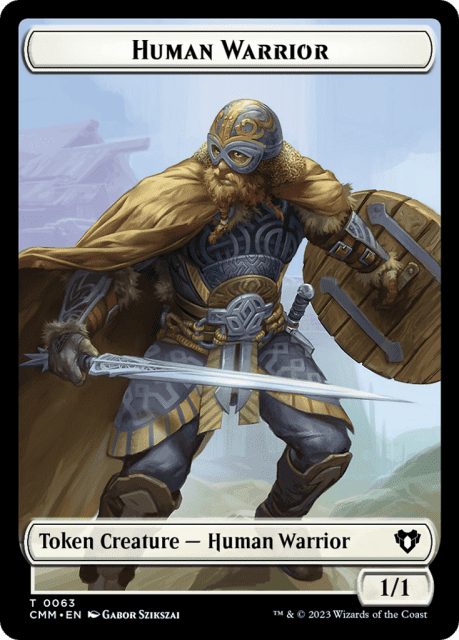 Human Warrior (63) — Commander Masters