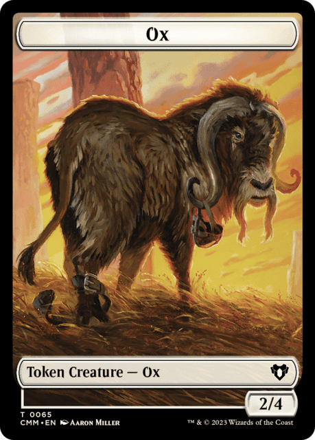 Ox (65) — Commander Masters