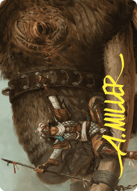 Tuskguard Captain (16) — Commander Masters Art Series