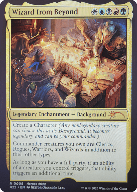 Wizard from Beyond (5) — 2022 Heroes of the Realm