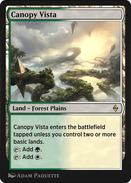 Canopy Vista (20) — Explorer Anthology 3