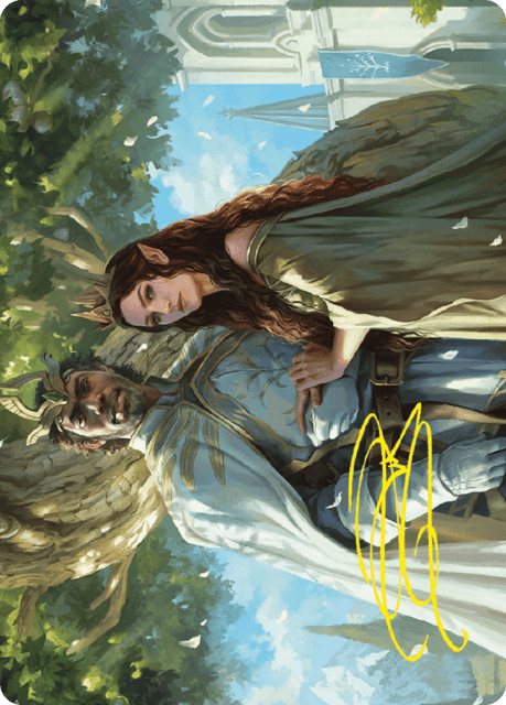 Aragorn and Arwen, Wed (33) — Tales of Middle-earth Art Series