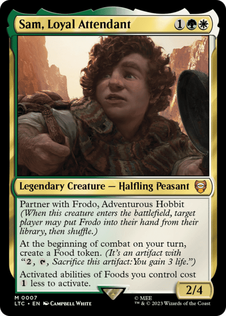 Sam, Loyal Attendant (7) — Tales of Middle-earth Commander