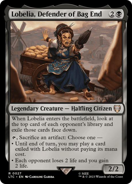 Lobelia, Defender of Bag End (27) — Tales of Middle-earth Commander