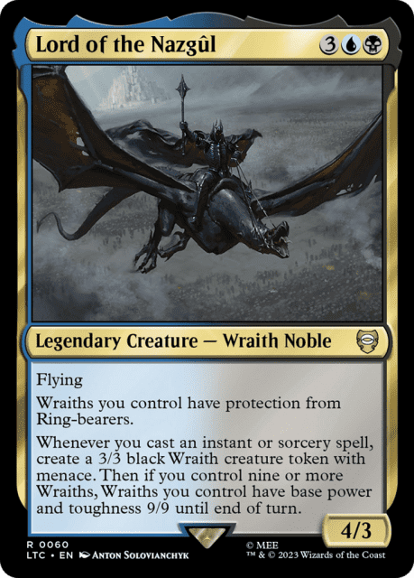 Lord of the Nazgûl (60) — Tales of Middle-earth Commander