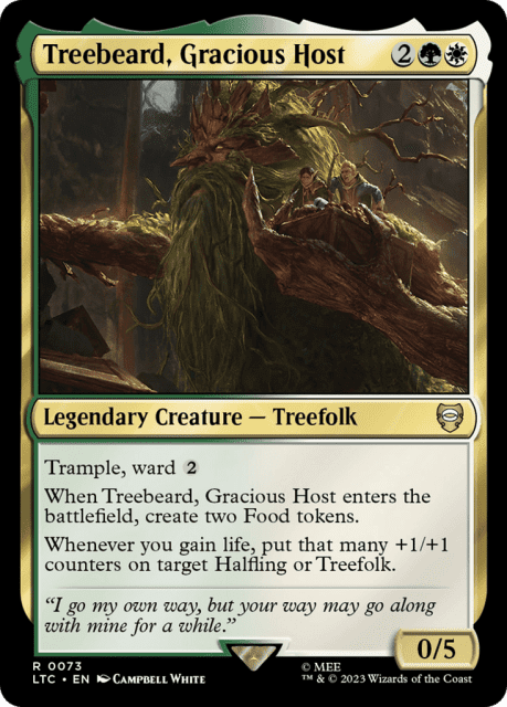 Treebeard, Gracious Host (73) — Tales of Middle-earth Commander