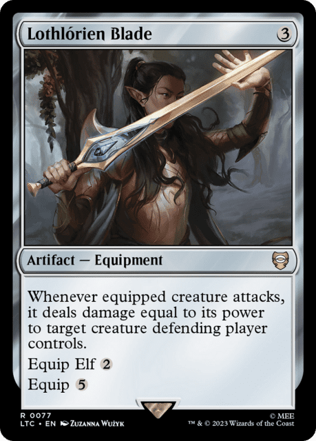 Lothlórien Blade (77) — Tales of Middle-earth Commander