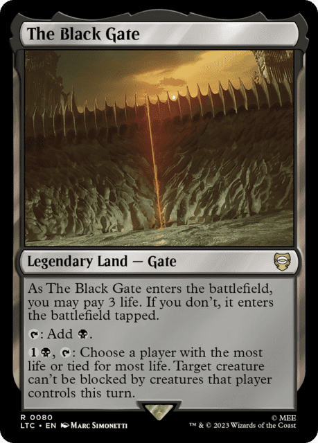The Black Gate (80) — Tales of Middle-earth Commander