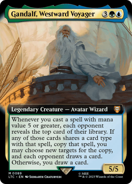 Gandalf, Westward Voyager (89) — Tales of Middle-earth Commander