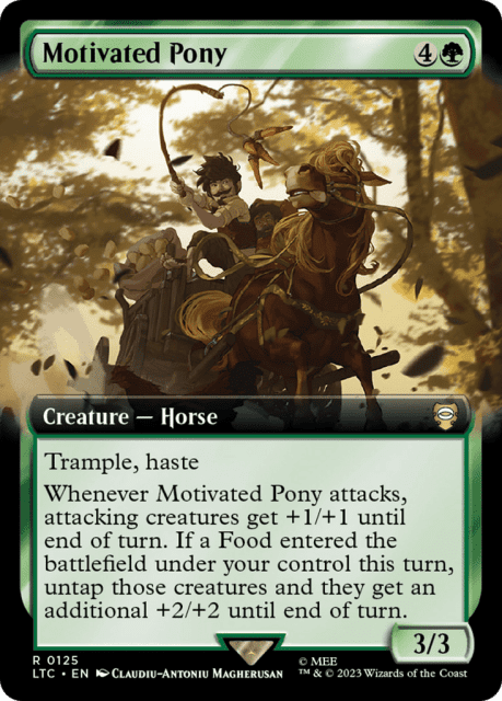 Motivated Pony (125) — Tales of Middle-earth Commander