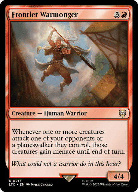 Frontier Warmonger (217) — Tales of Middle-earth Commander