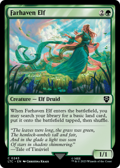 Farhaven Elf (243) — Tales of Middle-earth Commander