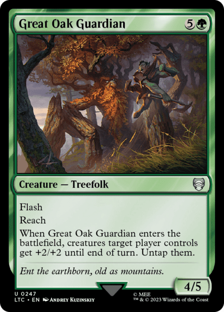 Great Oak Guardian (247) — Tales of Middle-earth Commander