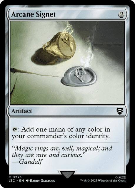 Arcane Signet (273) — Tales of Middle-earth Commander