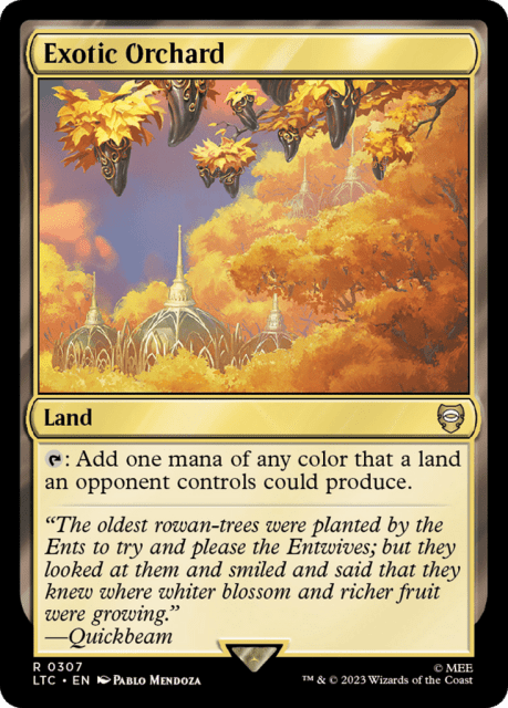 Exotic Orchard (307) — Tales of Middle-earth Commander