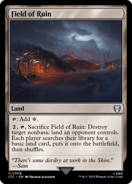 Field of Ruin (308) — Tales of Middle-earth Commander