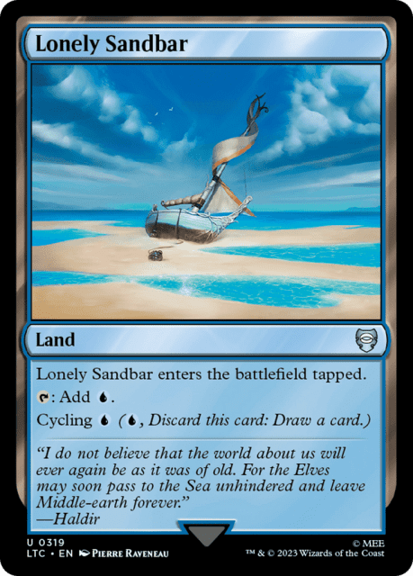 Lonely Sandbar (319) — Tales of Middle-earth Commander