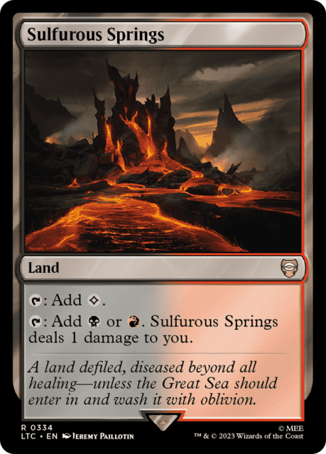 Sulfurous Springs (334) — Tales of Middle-earth Commander